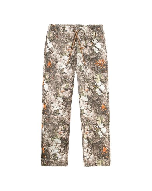 LAB C.O. OFF WHITE White Camo-Print Diagonals Track Pants for men