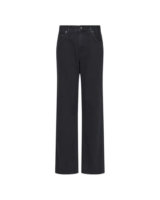 Haikure Blue Patch Pockets Jeans