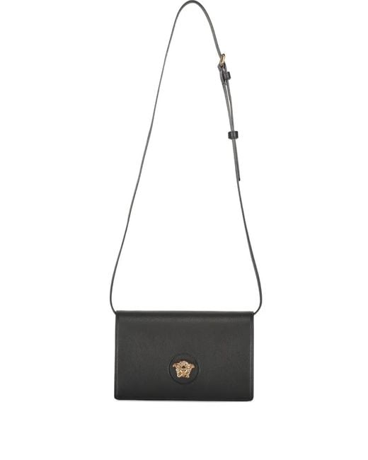 Versace White Logo Leather Mini Bag