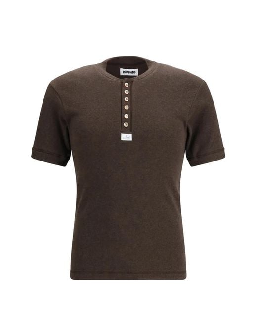Magliano Brown Short-Sleeve T-Shirt for men