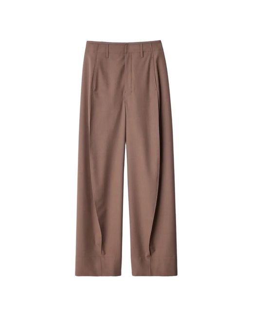 Lemaire Brown Baggy Pants