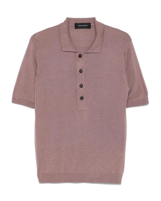 Tagliatore Purple Wiley Polo Shirt for men