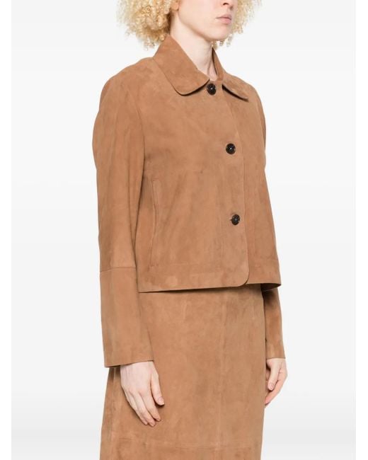Arma Natural Emy Suede Jacket