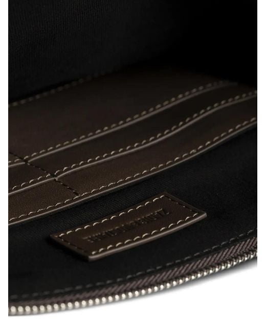 Zadig & Voltaire Brown Angel Clutch Bag