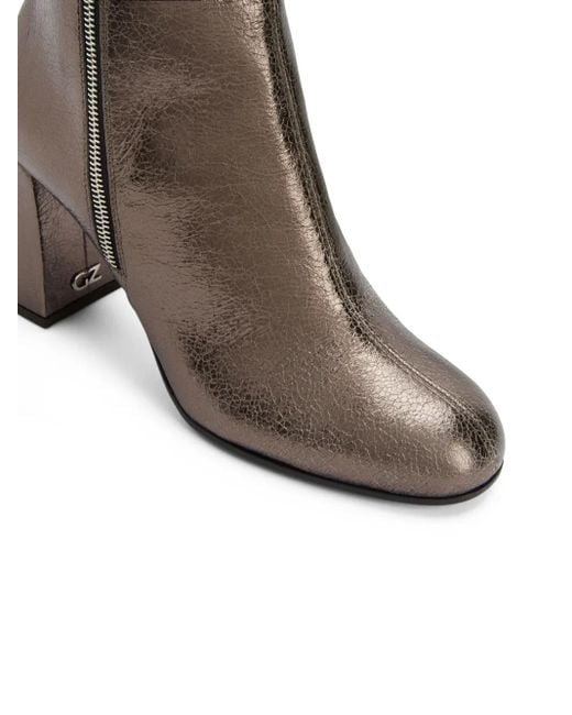 Giuseppe Zanotti Brown 80Mm Sveva Ankle Boots