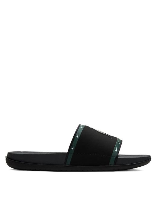 Nike Black Offcourt Logo-detail Slides for men