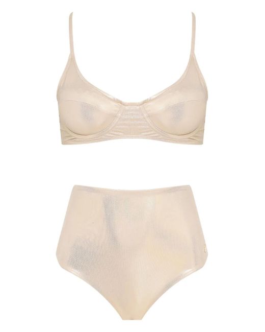 Brigitte Bardot White Fran Bikini