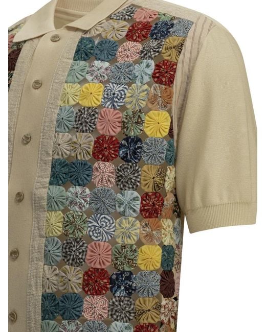 Polo À Design Patchwork Kapital pour homme en coloris Multicolor