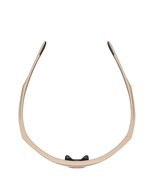 Rudy Project Pink Geometic-Frame Sunglasses