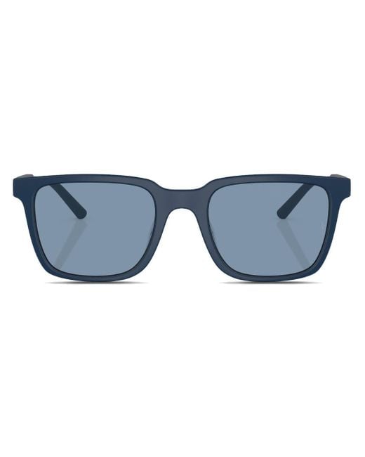 Oliver Peoples Mr. Federer Sonnenbrille mit eckigem Gestell in Blue für Herren