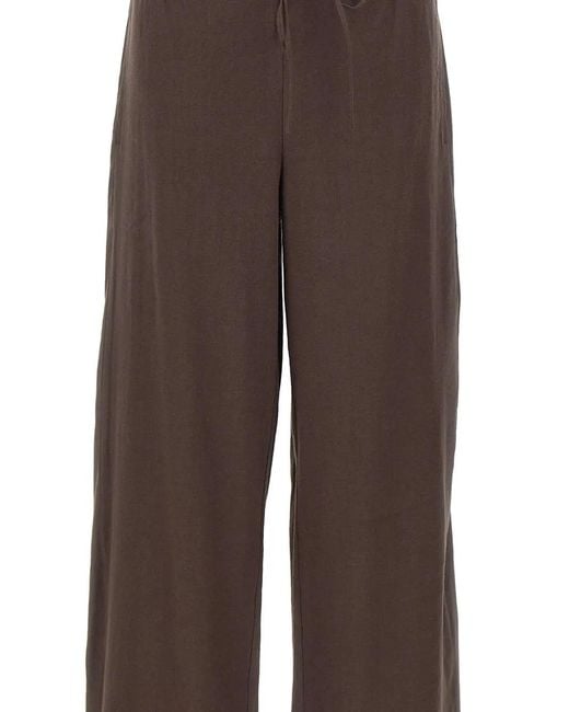 Vince Brown Drawstring Trousers