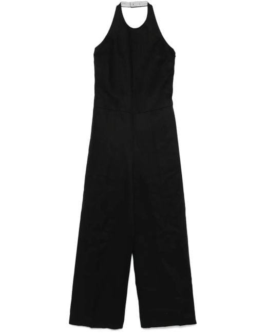 Twinset Black Halterneck Jumpsuit
