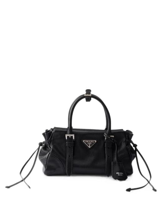 Borsa A Mano di Prada in Black