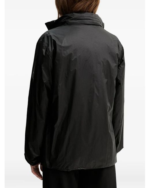 Rains スタンドカラージャケット Black