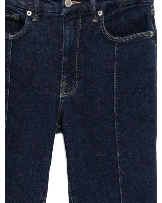 GOOD AMERICAN Blue Good Legs Flared Jeans