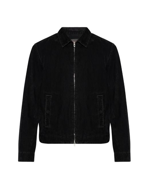 DIESEL Black Zip-Up Jacket for men