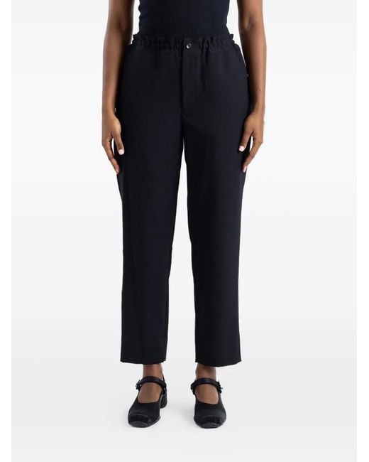 Comme des Garçons Black Straight-Leg Trousers