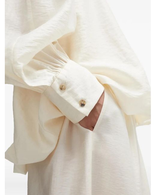 Cordera Balloon Blouse in het White