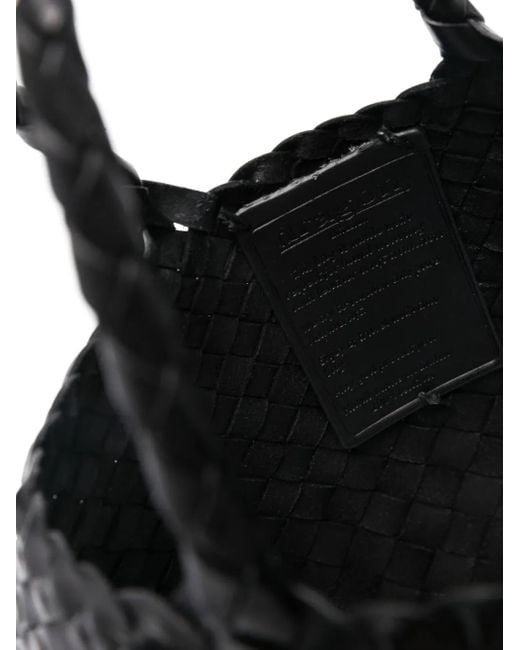 Bolso shopper Santa Croce pequeño Dragon Diffusion de color Black