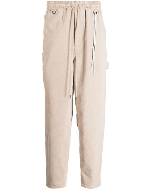 Mastermind Japan Natural Tapered Corduroy Trousers for men