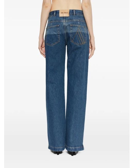 The Attico Blue Deep Jeans