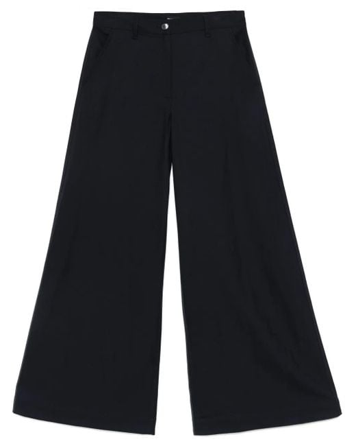 Theory Blue Super Wide Pant Clothing