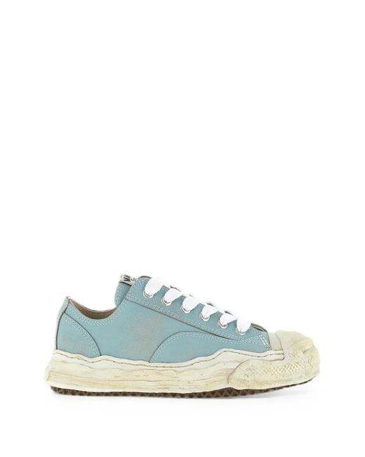 Maison Mihara Yasuhiro Blue Baskets Hank En Cuir for men