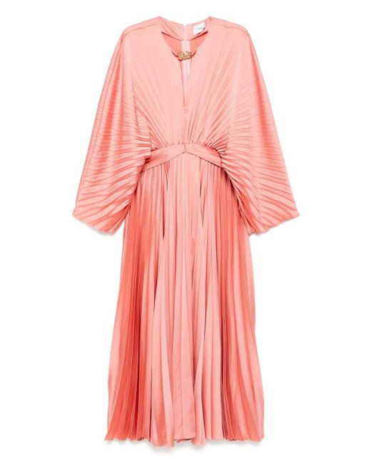 Abito Lungo Knightcote di Acler in Pink