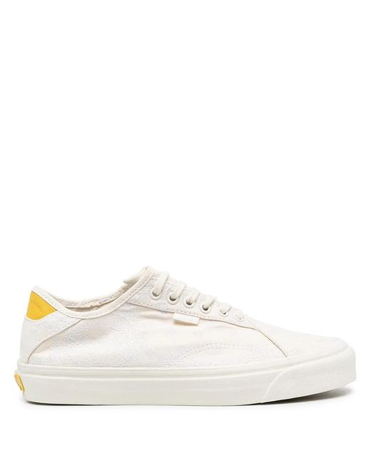 Vans White X Rhude Diamo Ni Sneakers