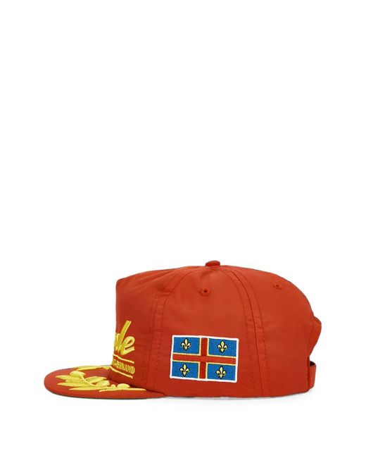 Rhude Orange Clermont-Ferrand Baseball Cap for men