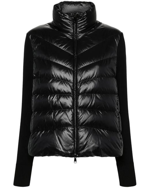 Moncler Black Coats & Jackets