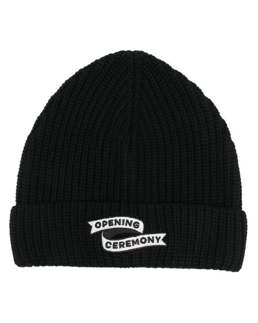 Opening Ceremony Strickmütze Mit Logo in Black für Herren