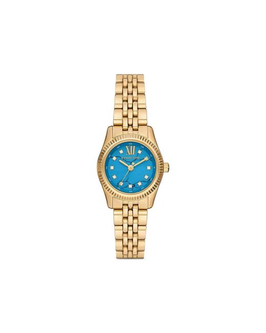 Michael Kors レキシントン 26mm 腕時計 Blue