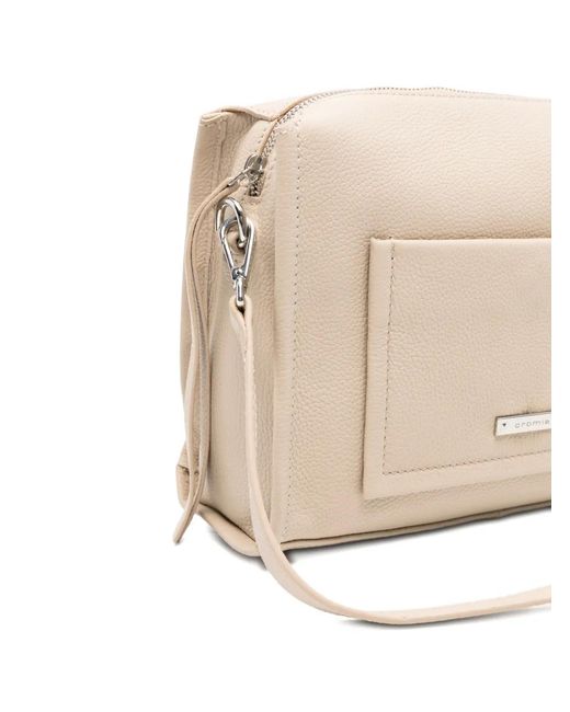 Cromia Natural Leather Cross Body Bag