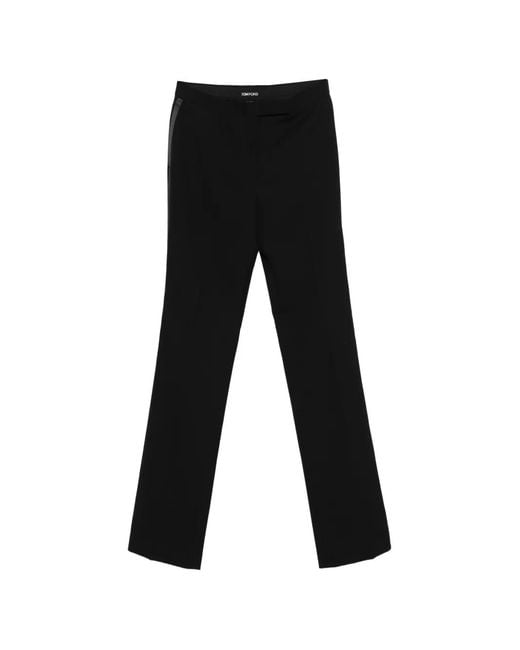 Tom Ford Black Side-Pockets Trousers