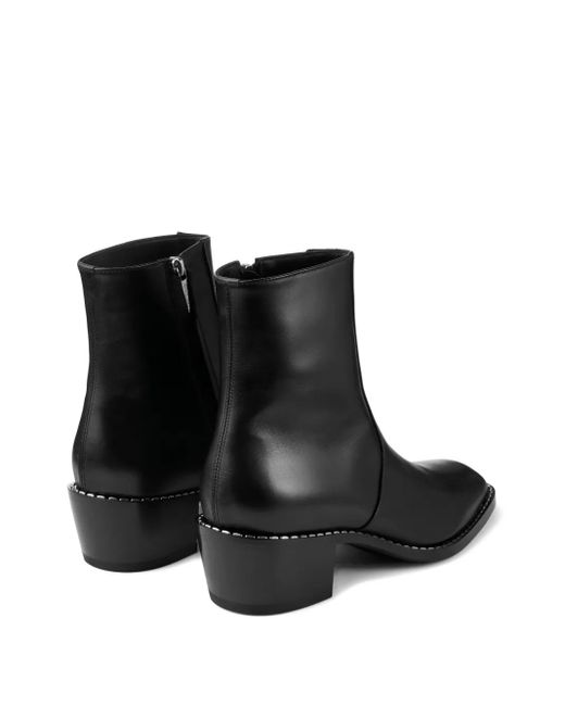 Jimmy Choo Black Wilder Boot for men