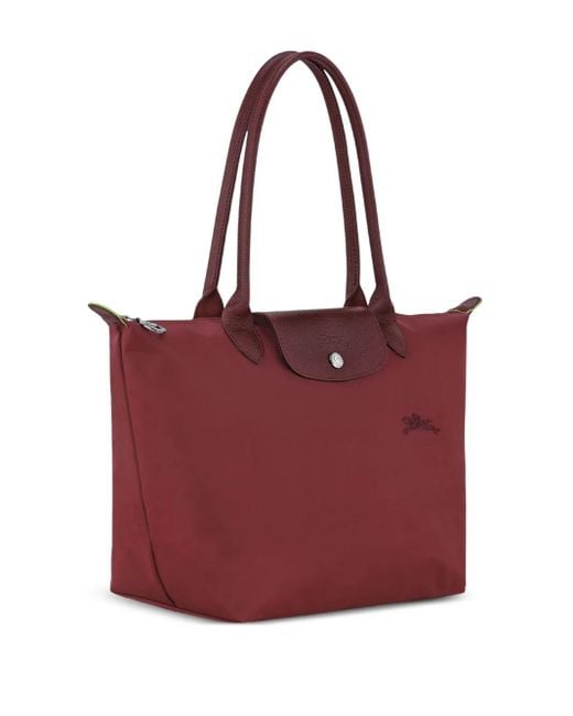 Longchamp Purple Le Pliage Tote Bag