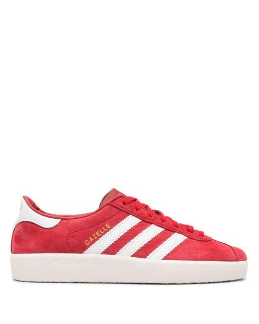 Adidas Red Gazelle Decon Suede Sneakers for men