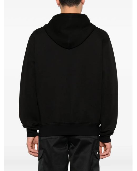 Mackage Black Zip Hoodie for men