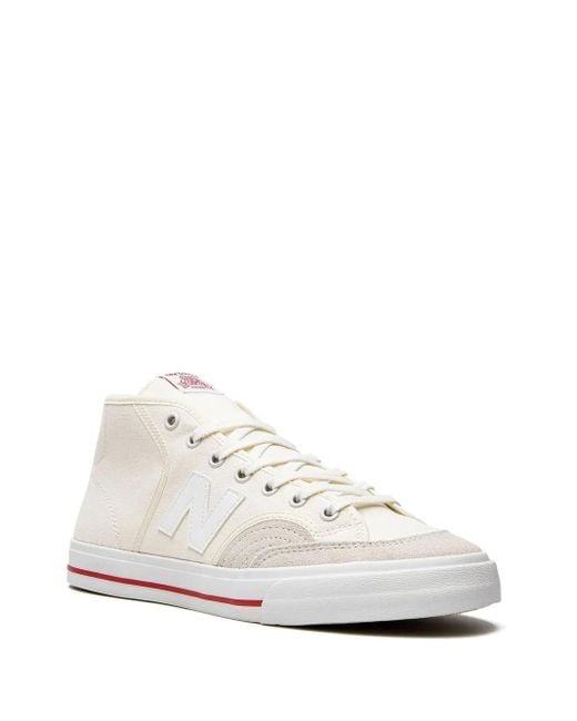 New Balance White Numeric 213 Pro Court Sneakers for men