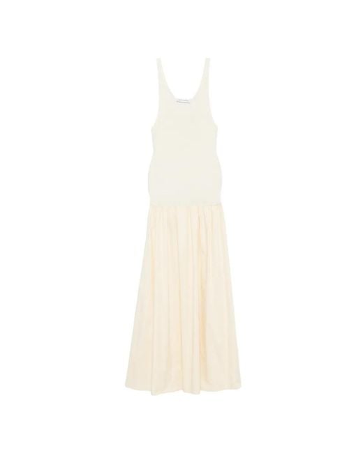 Frankie Shop White Iliya Drop-Waist Maxi Dress