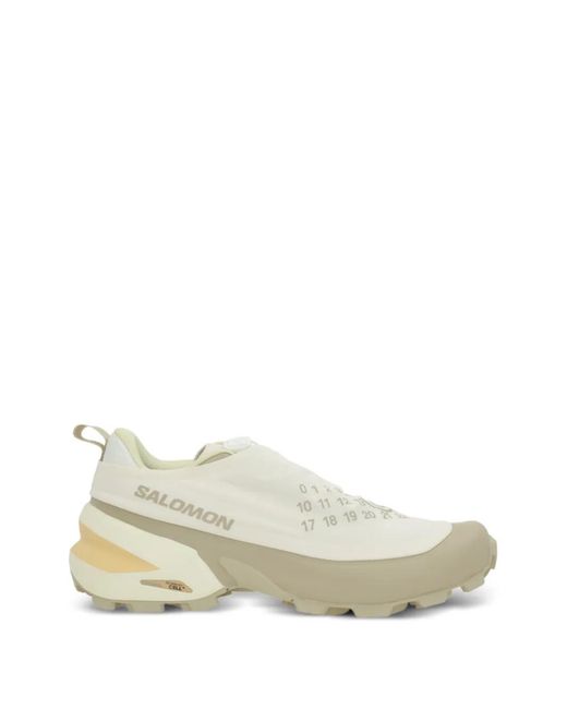 MM6 by Maison Margiela White X Salomon Cross Dust Logo-Print Sneakers for men