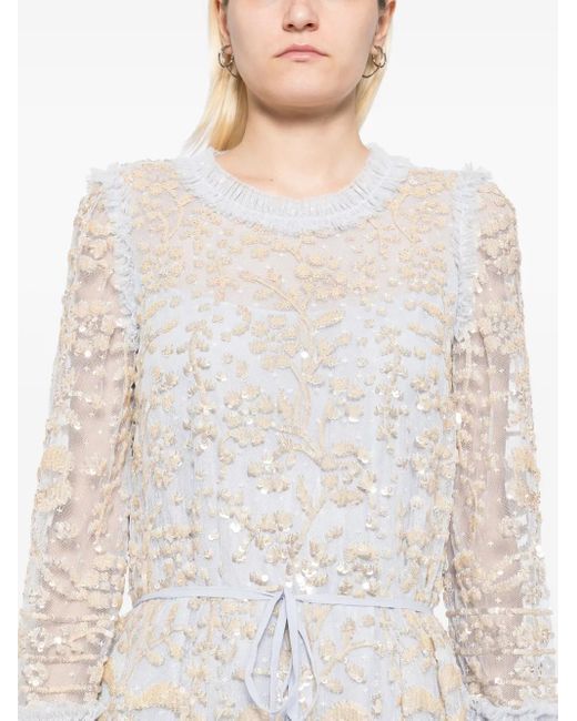 Needle & Thread Celia Jurk in het White