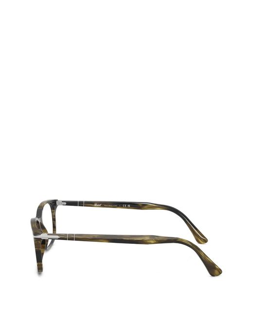 Persol Brown Square-Frame Glasses for men