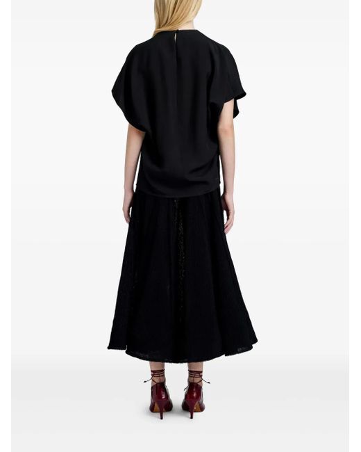 Proenza Schouler Etta ブラウス Black