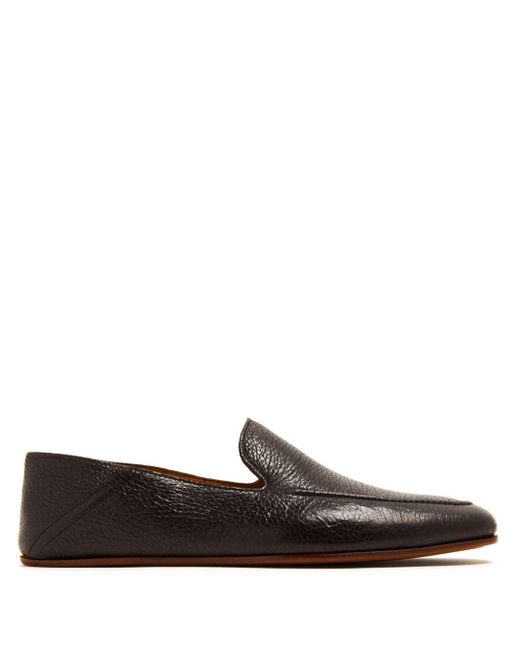 Magnanni Shoes Heston Leather Loafers in het Brown voor heren