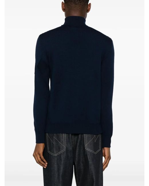 Ballantyne Blue Turtleneck Sweater for men