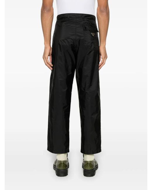 Prada Black Re-Nylon Pants for men