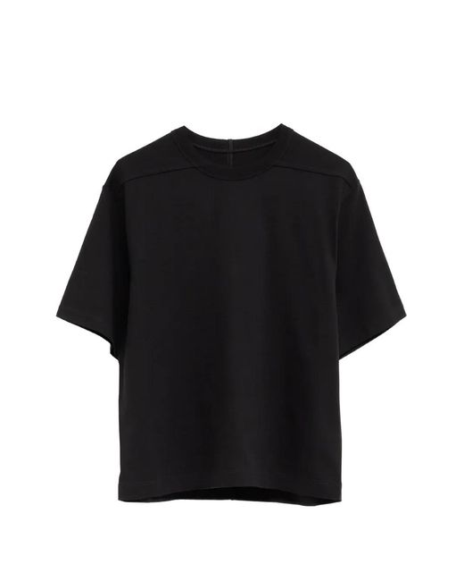 Rick Owens Black Seam-Detail T-Shirt