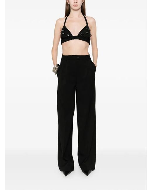 MEDEA Black Rings Bra Top